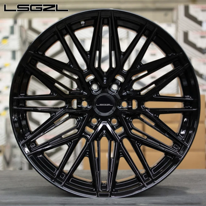 LSGZL Custom Monoblock Forged 17 18 20 21 24 26 Inch Deep Concave Alloy Wheel Rims 5x114.3 5x112 5x120 5x130 for BMW Audi Benz