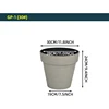30cm/11.8inch Gris clair