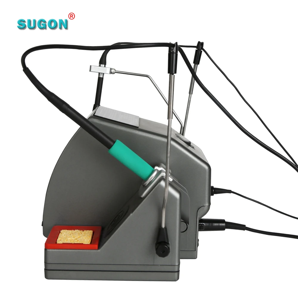 Factory SUGON T3602 Micro Auto Feed Electric Soldering Iron Bga Rework Station With 210 115 Original Soldering Tip