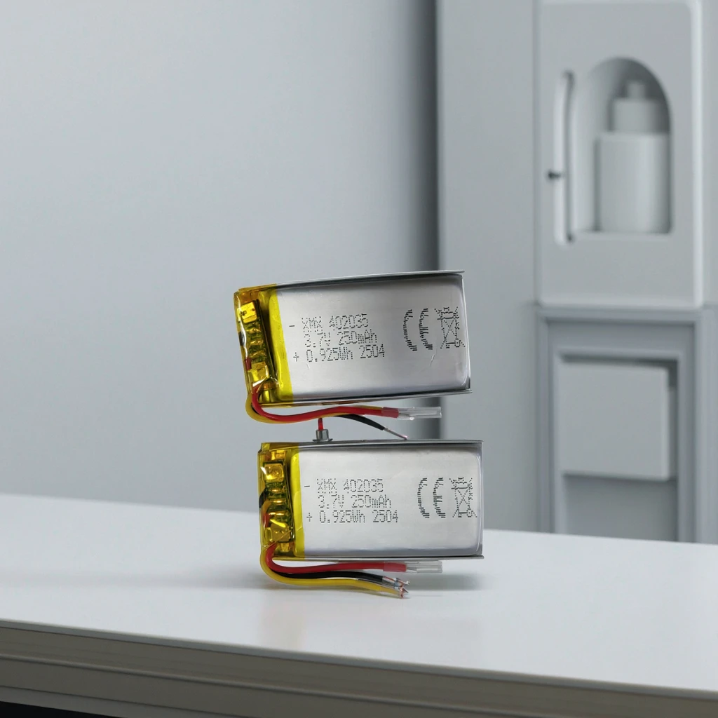 XMX 402035 3.7V 250mAh Rechargeable Li-Polymer Battery Pack with PCM Protection for Consumer Electronics in Stock Hc736f82a0f6c498180a170cf266c6e34W