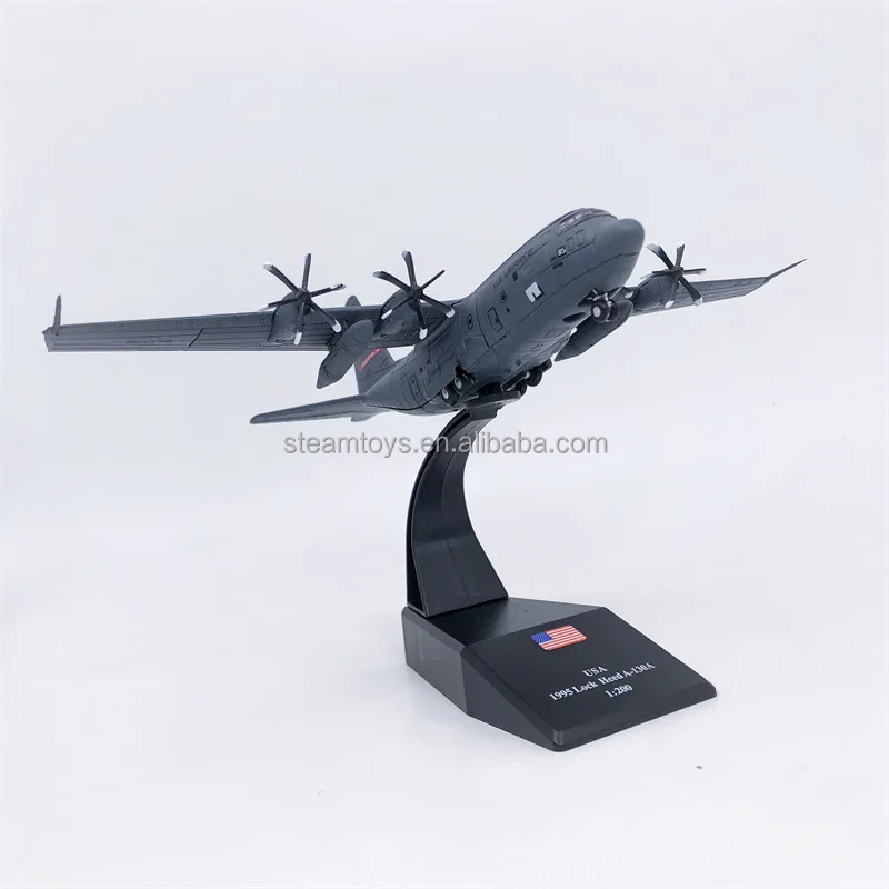 1/200 Scale Model Aircraft Lockheed C-130 Hercules USA Fighter Jet Model Diecast Military Plane Model Hot Sale