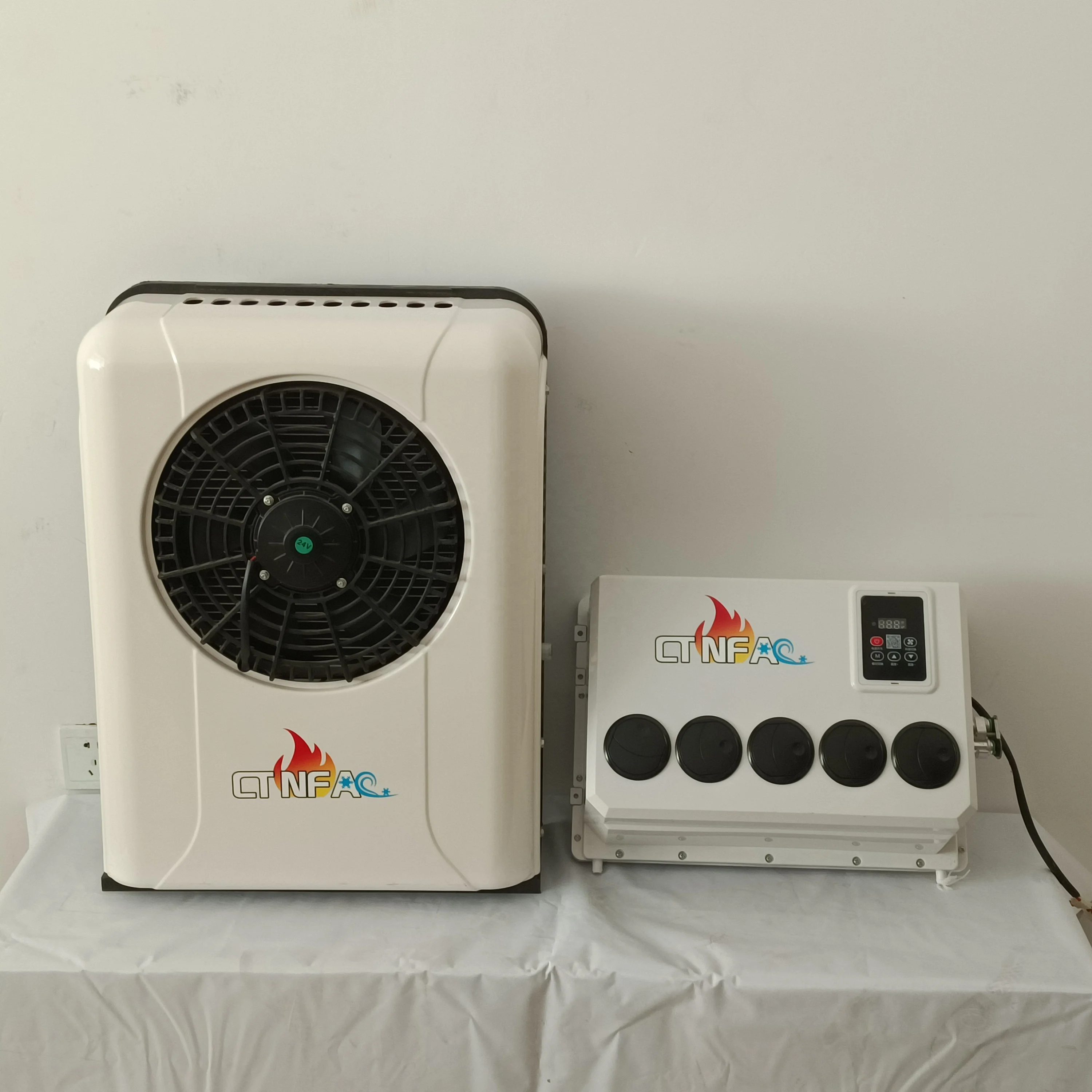Split 12v Portable air Conditioner 12 Volt 24 Volt Battery Powered Portable  air Conditioner for Cars