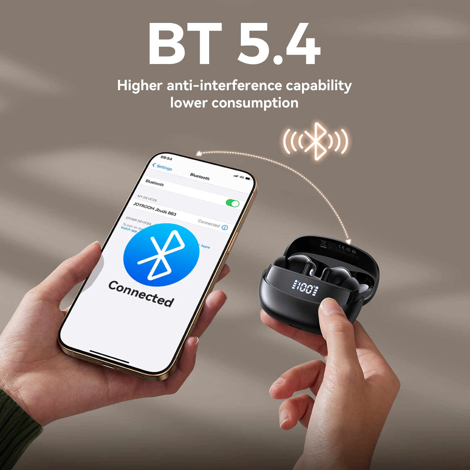 JOYROOM Bluetooth Earbuds Features