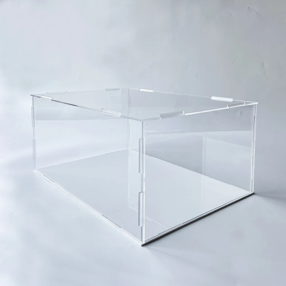 3 Tier Action Display Acrylic Figure Dustproof DIY Case Box