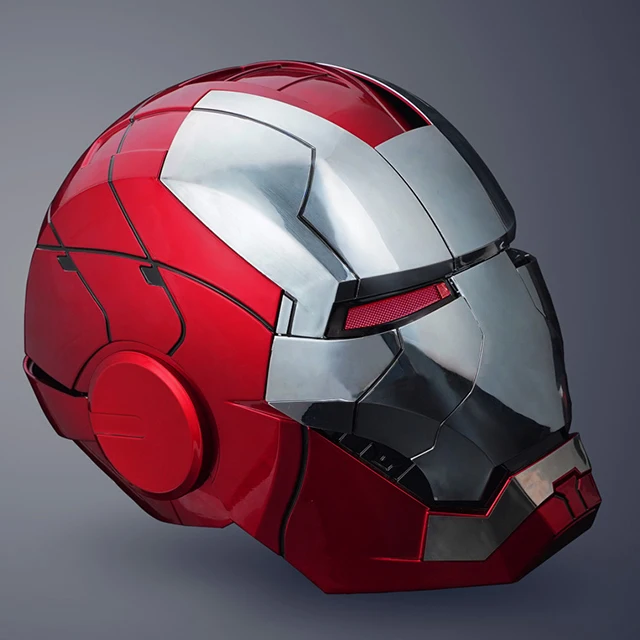 1:1 Iron Man MK5 Electric Helmet with Voice Control & Lighting