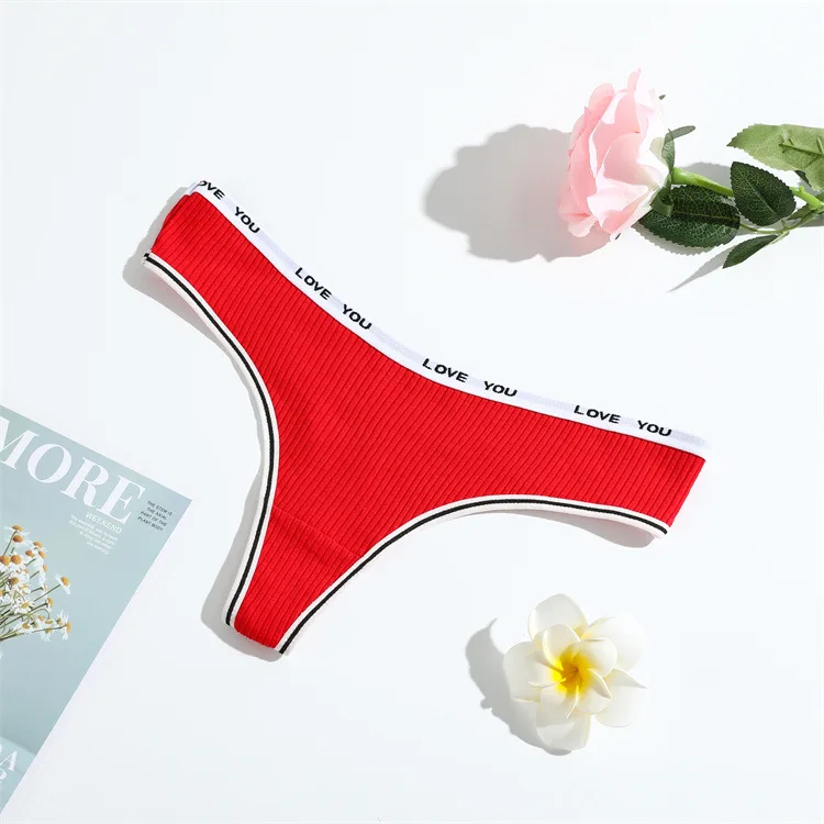 Love You Popular Fashion Style Women Cotton Hipster Thongs - Buy ...
