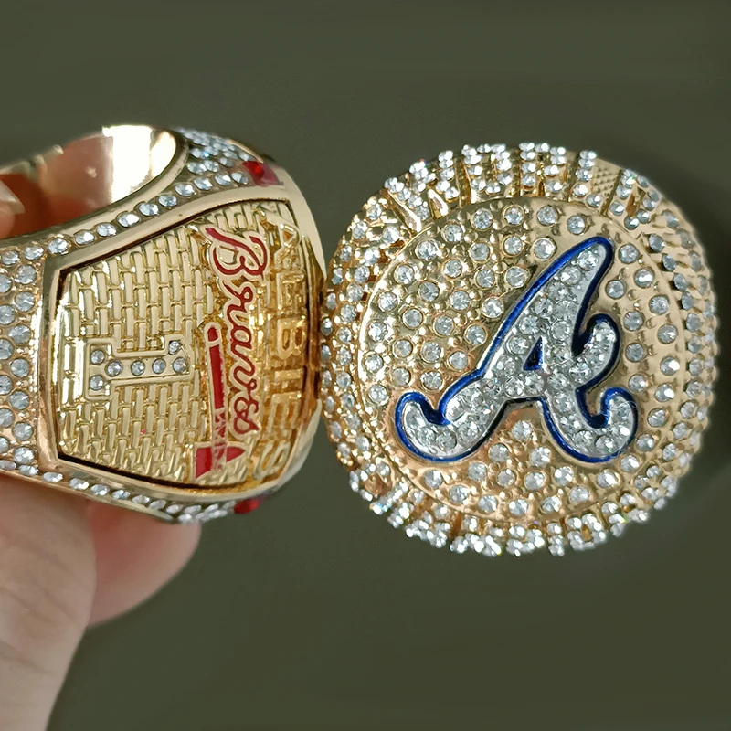 Wholesale Custom Name and Number 2021 Atlanta Braves World, Series Ring  Atlanta Braves baseball Championship Ring(9 players available)) From  m.