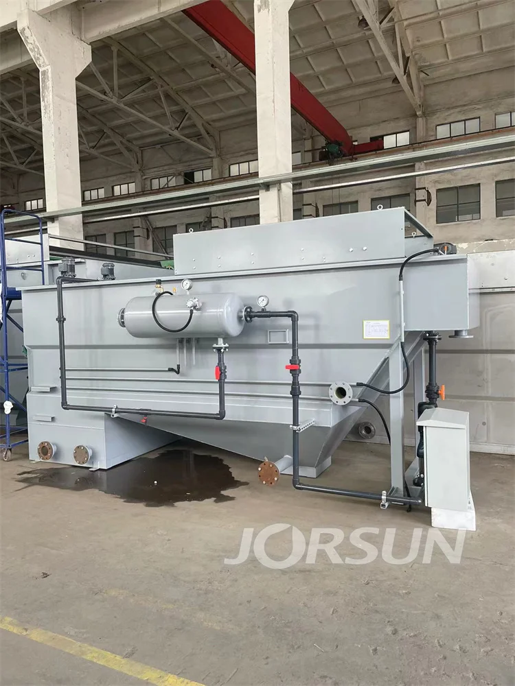 Jorsun Environment Integrated Dissolved Air Flotation With Chemical Reaction Tank Coagulant and Flocculant tank