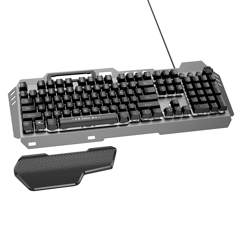 Hoco GM12 Wired Gaming Keyboard Mouse Combo LED RGB Backlit Gaming Keyboard with Gaming Mouse