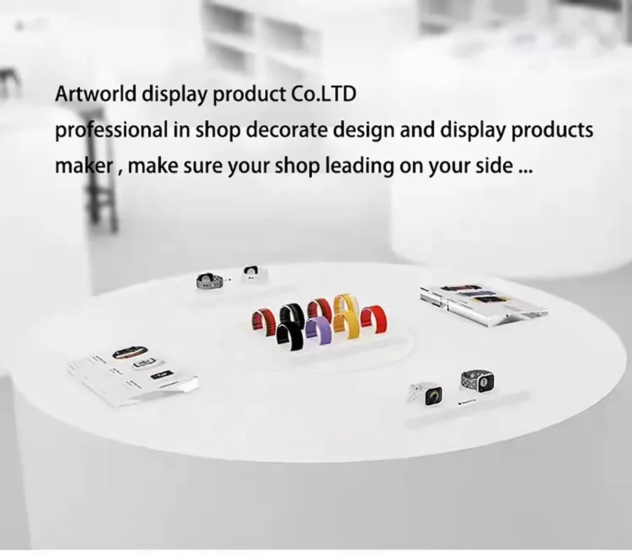 Apple Watch Band Display Stand Custom Watch Band Table Top Display Rack Phone & Electronics Shop Display Design