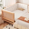 3-sided barriers, full 6cm jacquard coconut latex mattress
