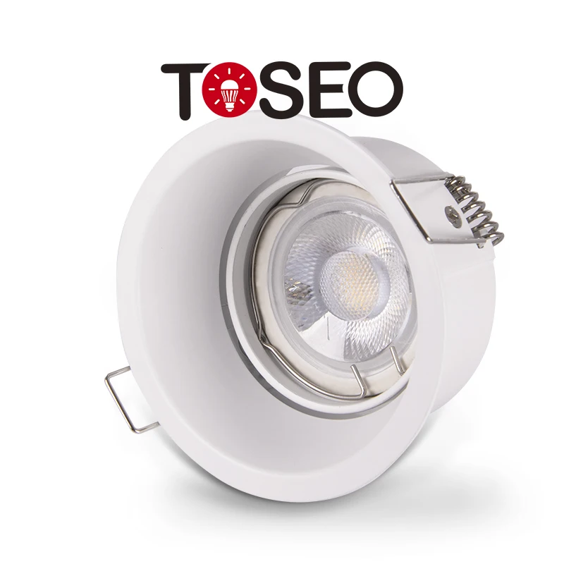 LED GU10 5W Glass Downlight Reflector spot 3000K SVC Lighting