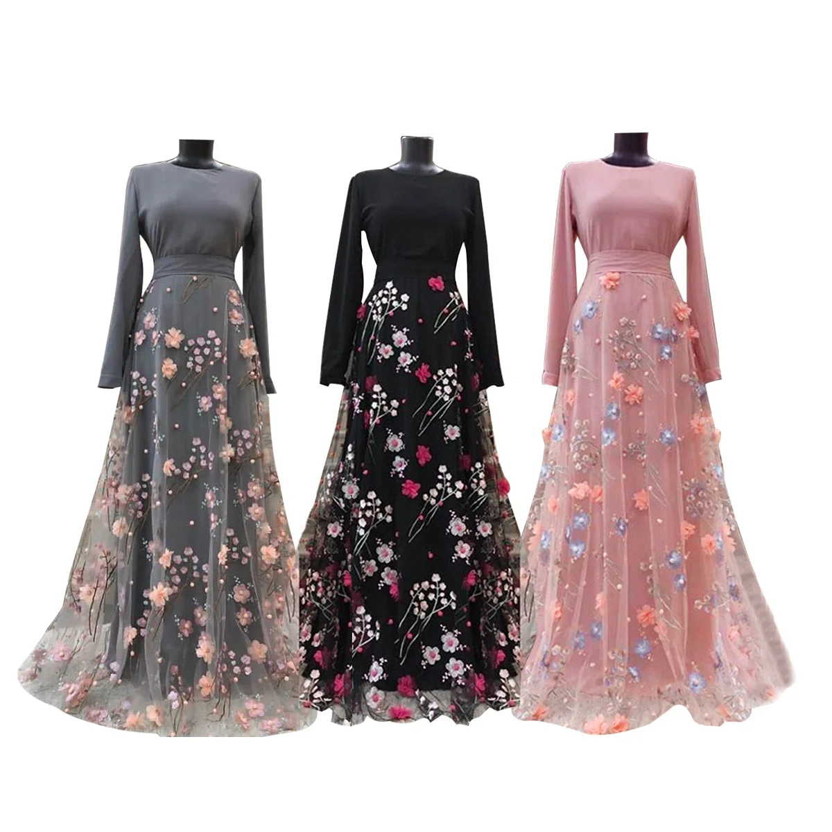 PROMISTAR Factory Direct Supply New Embroidered 3D Floral Long Dress Casual Style Lace Decoration Hollow Out Patchwork| Alibaba.com PROMISTAR Factory Direct Supply New Embroidered 3D Floral Long Dress Casual Style Lace Decoration Hollow Out Patchwork| Alibaba.com