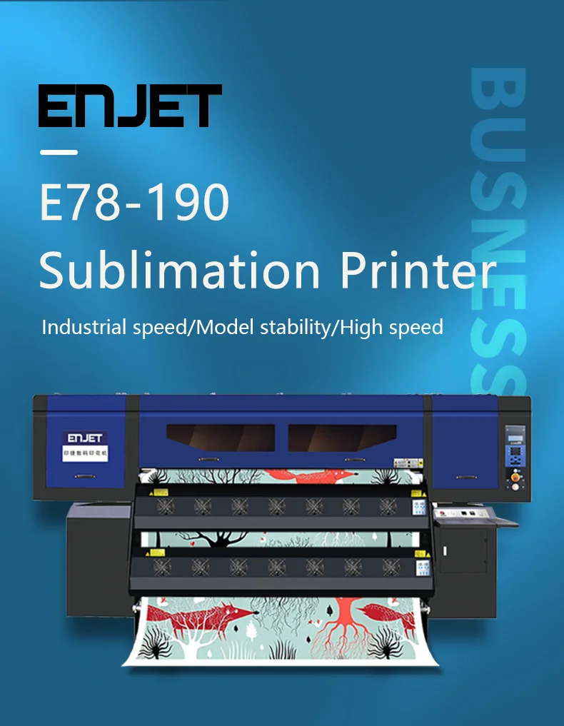 Large Format Sublimation Printer Tshirt Printing Machine 8 Head