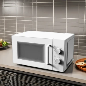 White Glass Microwave Oven Household Multifunction Easy Operation Electric Countertop Factory Price Microwave Oven 20l