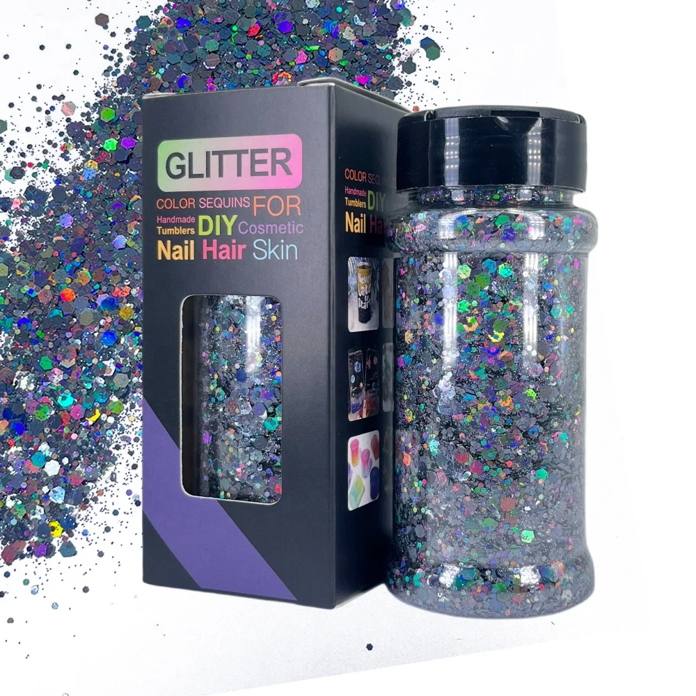 Shaker Jars Factory Supply Wholesale Holographic Glitter for Crafts  Decoration - China Ornaments and Decor price