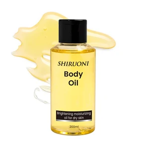 OEM ODM Private Label Organic Vegan Sesame Oil  Body Oil with Instant Sun Glow for Tanning Spray for Skin Care