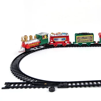 Details Van De Kersttrein Voor Kinderen Stock Foto - Image of gelukkig