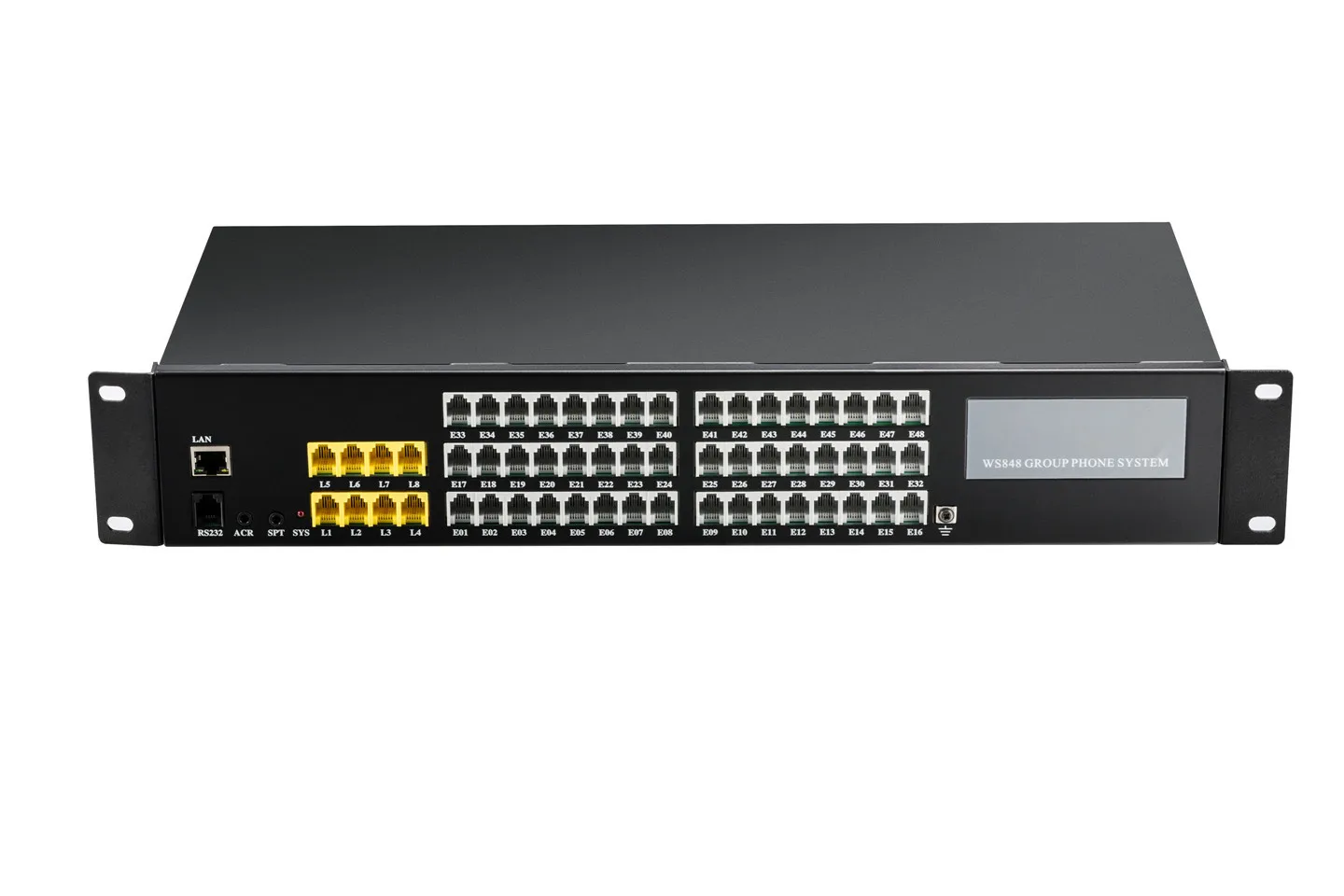 Sachikoo Analog PABX PBX Telephone Exchange System with Outside and Extensions Customized