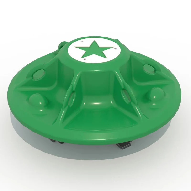 LLDPE Plastic Swivel Chair for Children Indoor/Outdoor UV & Sun Protection for Kindergarten & Amusement Park Playgrounds