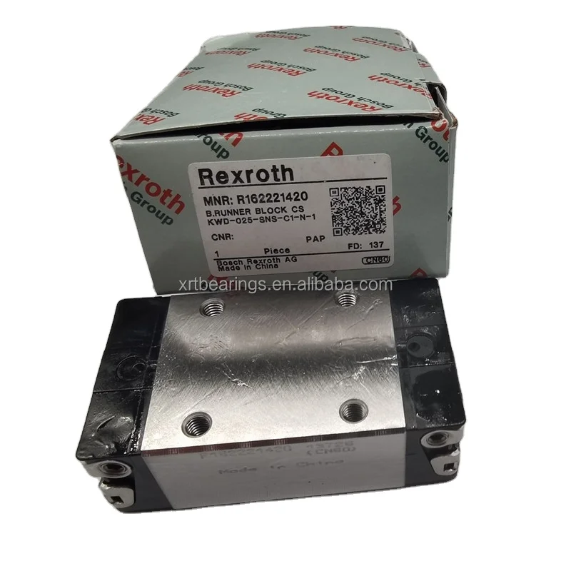 Original Rexroth Linear Guide Rail Runner Block R162211420 R162219420 R162212420