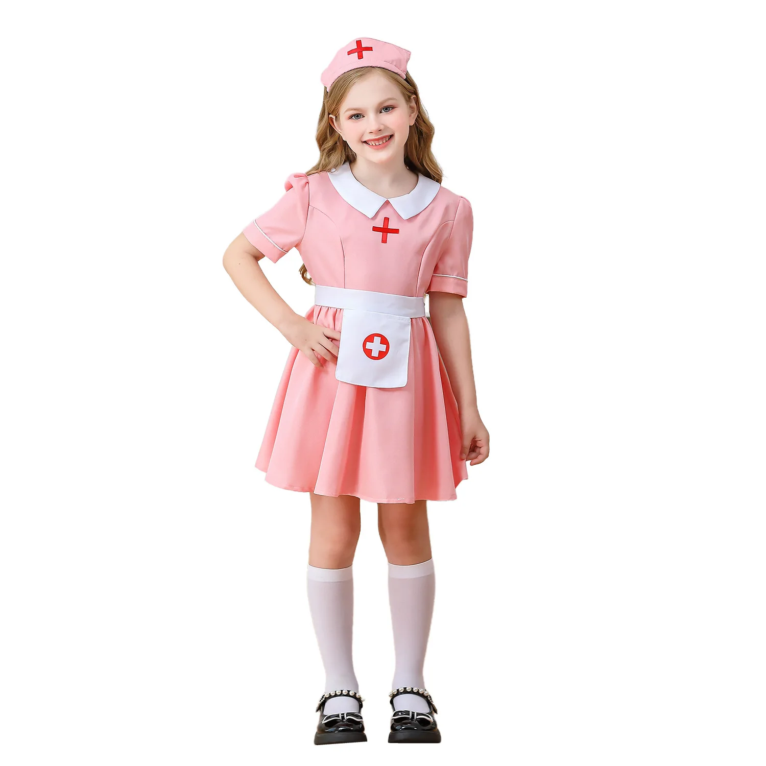 Girls' Pink Nurse Career Set