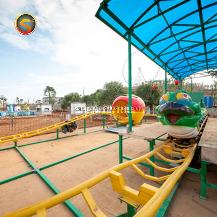 Cheap Price Popular Track Train Amusement Park Ride Mini Roller coaster Ride for Sale