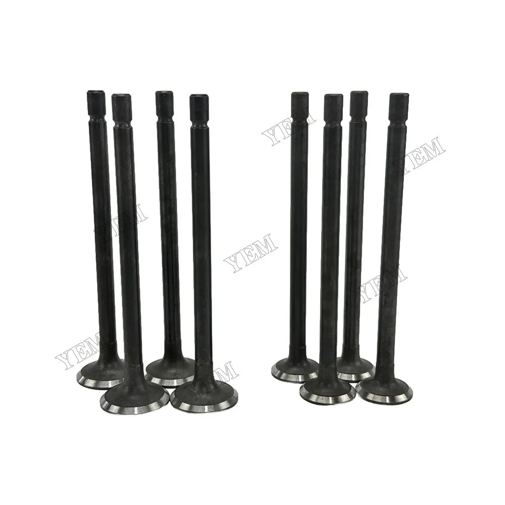 Intake and Exhaust Valve Fit for Isuzu 4FE1 Engine 2