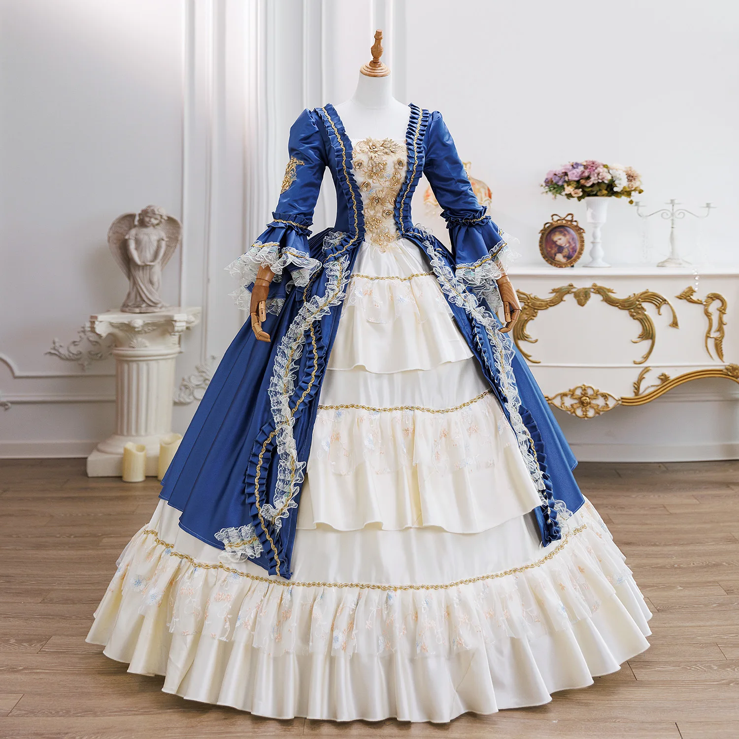 fall wedding guest maxi dresses PRETTYGARDEN Women's Fall Wedding Guest Dresses Boho Floral Long Sleev