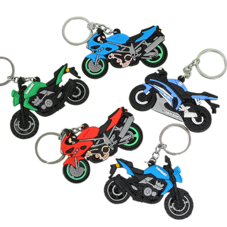 2023 New Item Custom Metal Keychain  Customized Design 3d Rubber Anime Rubber 2d Soft PVC Keychain factory