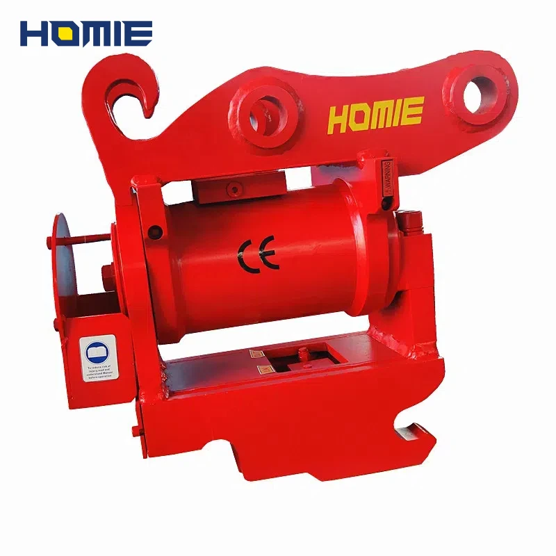 Quick Hitch Mini Excavator Attachments Tilting Quick Hitch Coupler 1.7-8 Ton Powertilt