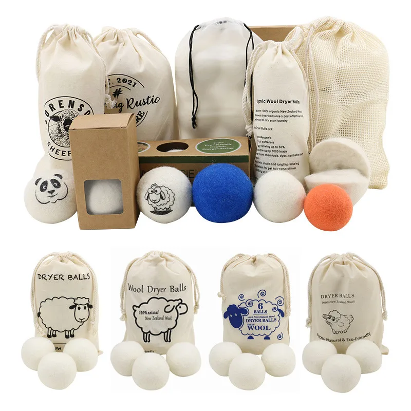 Новозеландская шерстяная натуральная органическая ткань, безопасная для детей, без химических добавок, одежда, антистирающие шарики для сушки шерсти