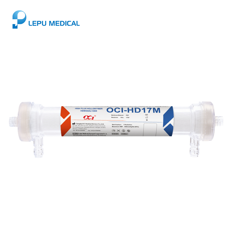 Одноразовый стерильный роскошный высокий флюс для гемодиализа диализный набор крови сертифицированный