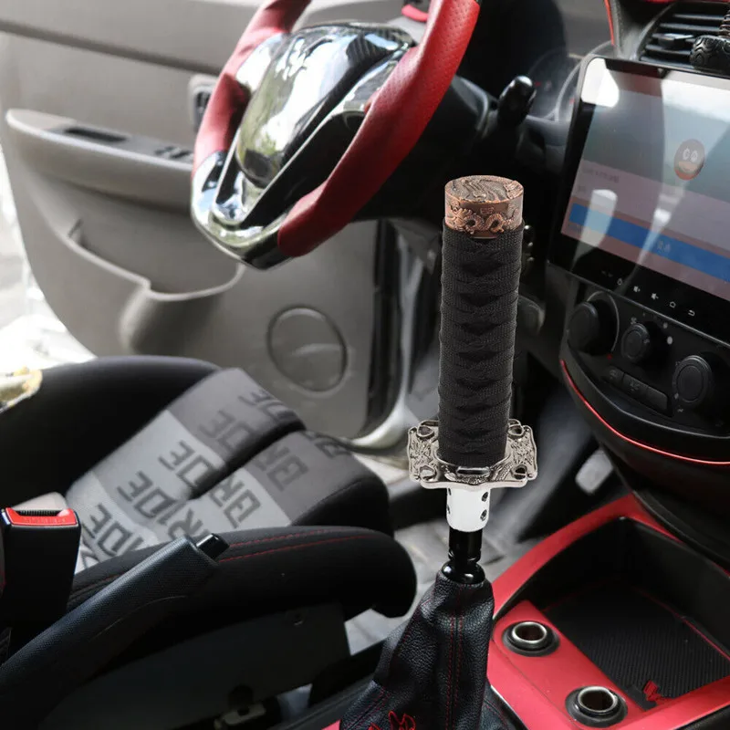 Universal 15cm Jdm Katana Samurai Sword Shift Knob Shifter With