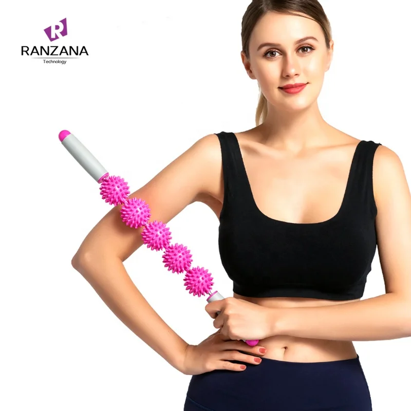 5 шариков, роликовая палочка для йоги