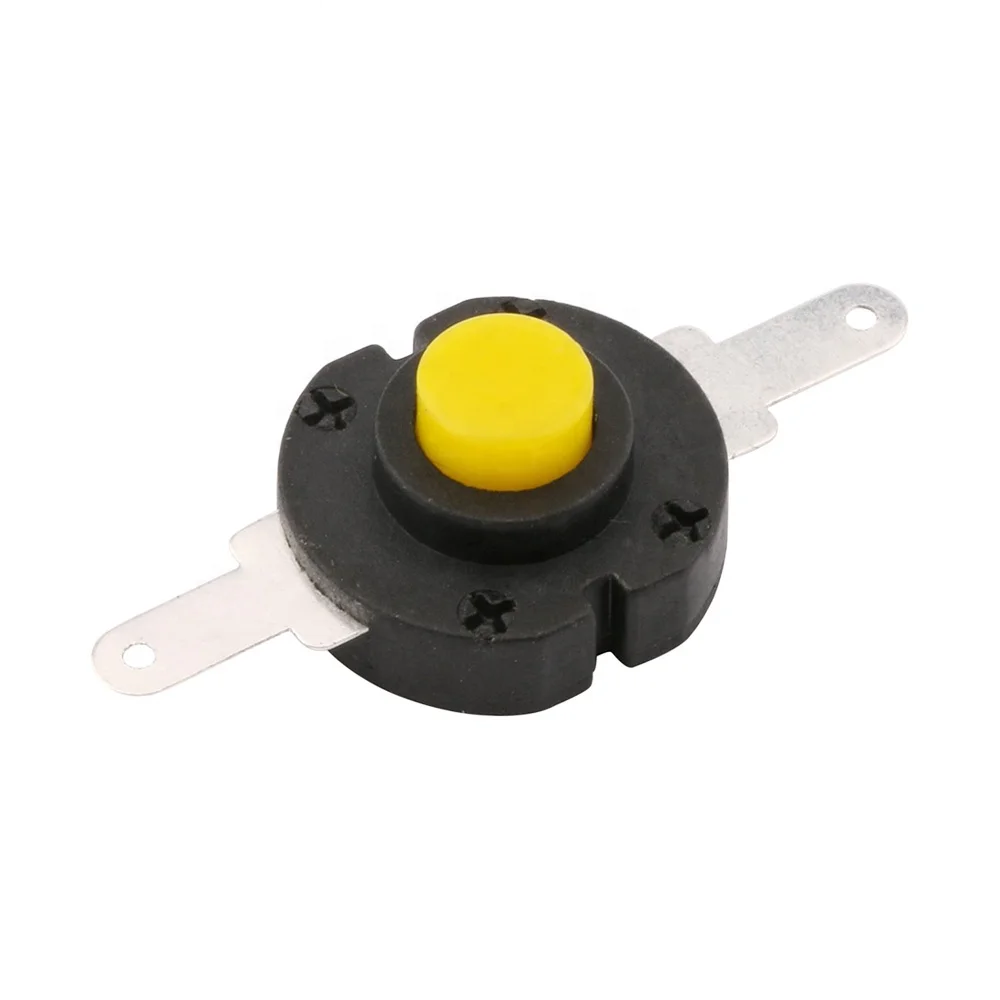 Self Locking SPST Tactile on Off Push Button Switch