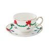 Coffee cup and saucer (Happy Christmas)