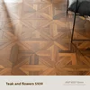 Teak wood mosaic 5939; 1㎡