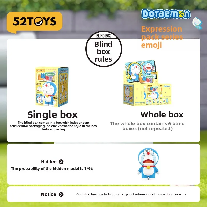 52TOYS Doraemon Expression Pack Series - Collectible Toys