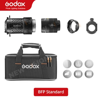 Godox BLP BFP Aluminium LED Spotlight Attachment Bowens Mount Photography Light Condenser Projection Lens Modifier Photo Studio detail image