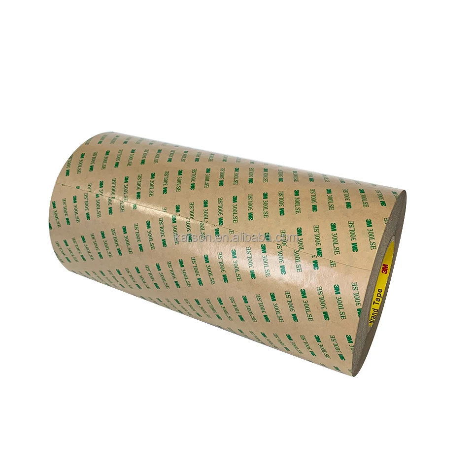 3M 9495LE Adhesive Transfer Tape - 12 In. X 180 Ft. (1 Roll),Low Surface Energy Acrylic Adhesive 300LSE