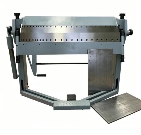 TEBAK PBB1270/2A Manual Folding Brake Device, Segmented Blade Bending Machine, Metal Sheet Bending Equipment