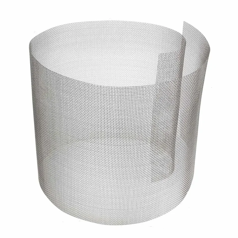 Pure N4 N6 100 Micron Nichrome Woven Wire Mesh, High Temperature Resistance Nichrome Screen for Shipbuilding