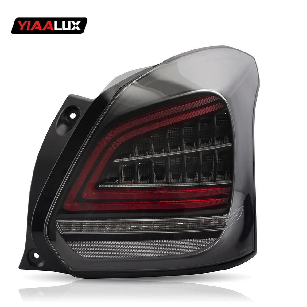 LED Taillight for Suzuki Swift 2017 2018 2019 2020 Rear Fog Lamp + Brake Light + Reverse + Dynamic Turn Signal