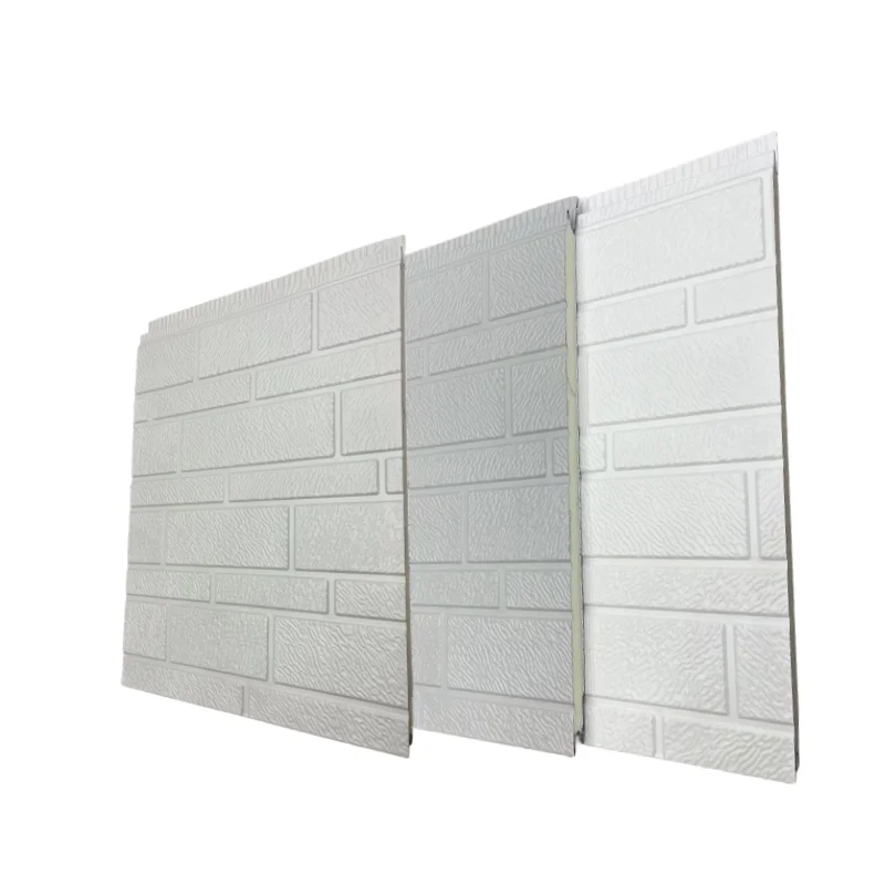 Outdoor waterproof fireproof external wall pu panel metal house wall siding panels exterior wall panels for warehouse