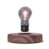 Levitating cross shape wick bulb
