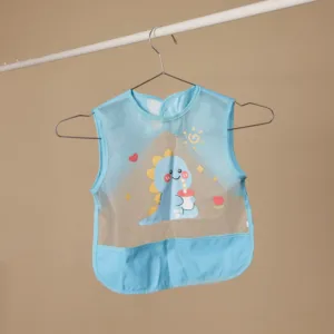 High Quality GGFRIDAY Children's Cloth Eating Bibs Cute Round Neck Detachable Bib