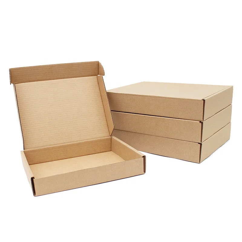 Customized Color Aircraft Box Recycle Paper Shipping Package Mailing Box for Gift Mailing Corrugated Mailer Express Box