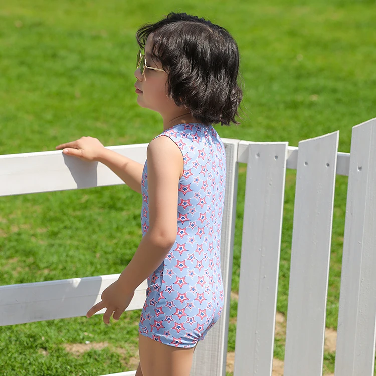 Bathing Suits For Children Custom Swimwear Toddler Boys Onepiece