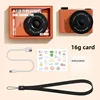Vintage Orange+16G Card+Stickers+Lanyard+Charg
